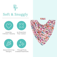 Posh Peanut swaddle 44x44 inches for secure wrapping