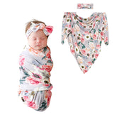 Posh Peanut swaddle blanket made from bamboo-soft fabric for gentle comfort