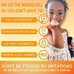 Potty Time Orange Potty Watch battery replacement kit for durable, ongoing potty reminders.