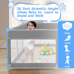 Poudee sturdy-frame close-up emphasizes durable BPA-free fabric and steel pipes.
