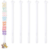 POVETIRE bow holder wall display showing organized bows and headbands for easy daily access.