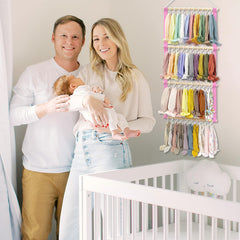 POVETIRE cotton canvas belt ensures smooth, durable storage for daily bows.