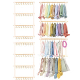 POVETIRE headband holder on wall showing organized accessories for nursery