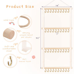POVETIRE headband organizer assembly demonstrates durable setup