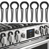 PRANITE gas stove knob locks 5-pack protects family from accidental activation