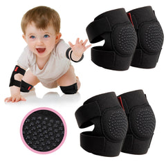 Prapiroon anti-slip knee pads with grip dots boost stability for crawling sessions.