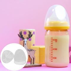 PRETYZOOM dust-cover caps protect nipples and bottle openings from dust.