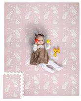 Primica baby foam tiles interlocking provide a cushioned surface for safe play.