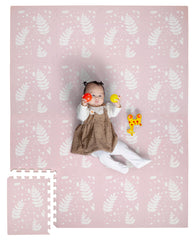 Primica baby foam tiles interlocking provide a cushioned surface for safe play.