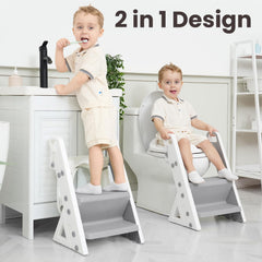 PRIMLECT adjustable-step toddler height accommodates growing child.