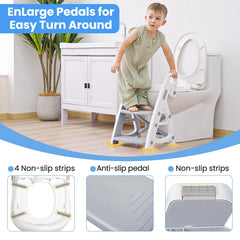 Primlect enlarged pedal provides a larger stepping surface for toddlers.