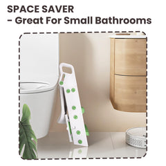 PRIMLECT potty seat ladder with top handles supports secure climbing