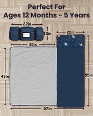 Primlect nap mat with removable pillow for easy cleaning.