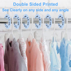 Pro Goleem age-range 0-24 months layout helps sort clothes efficiently