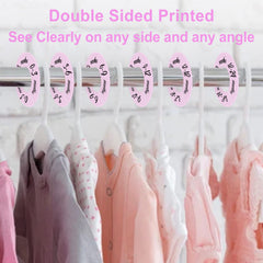 Pro Goleem Pink dividers with double printed text for visibility.
