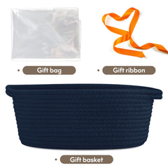 Pro Goleem toy storage basket with handles keeps toys tidy