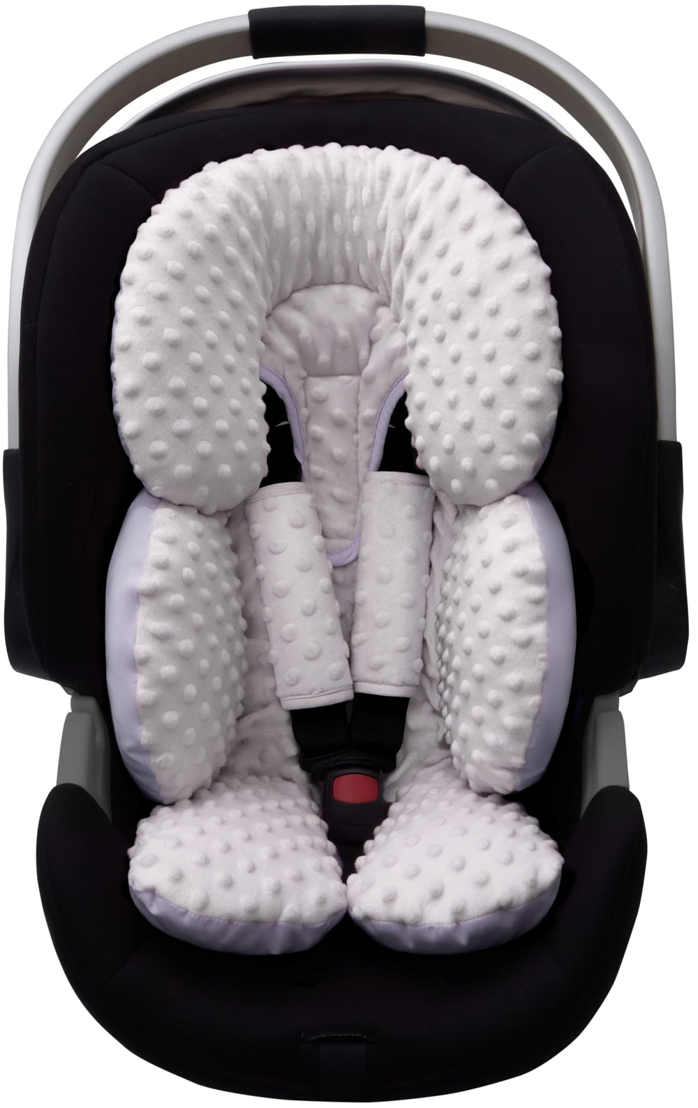 Pro Goleem infant car seat head support keeps baby’s head steady and comfortable during travel
