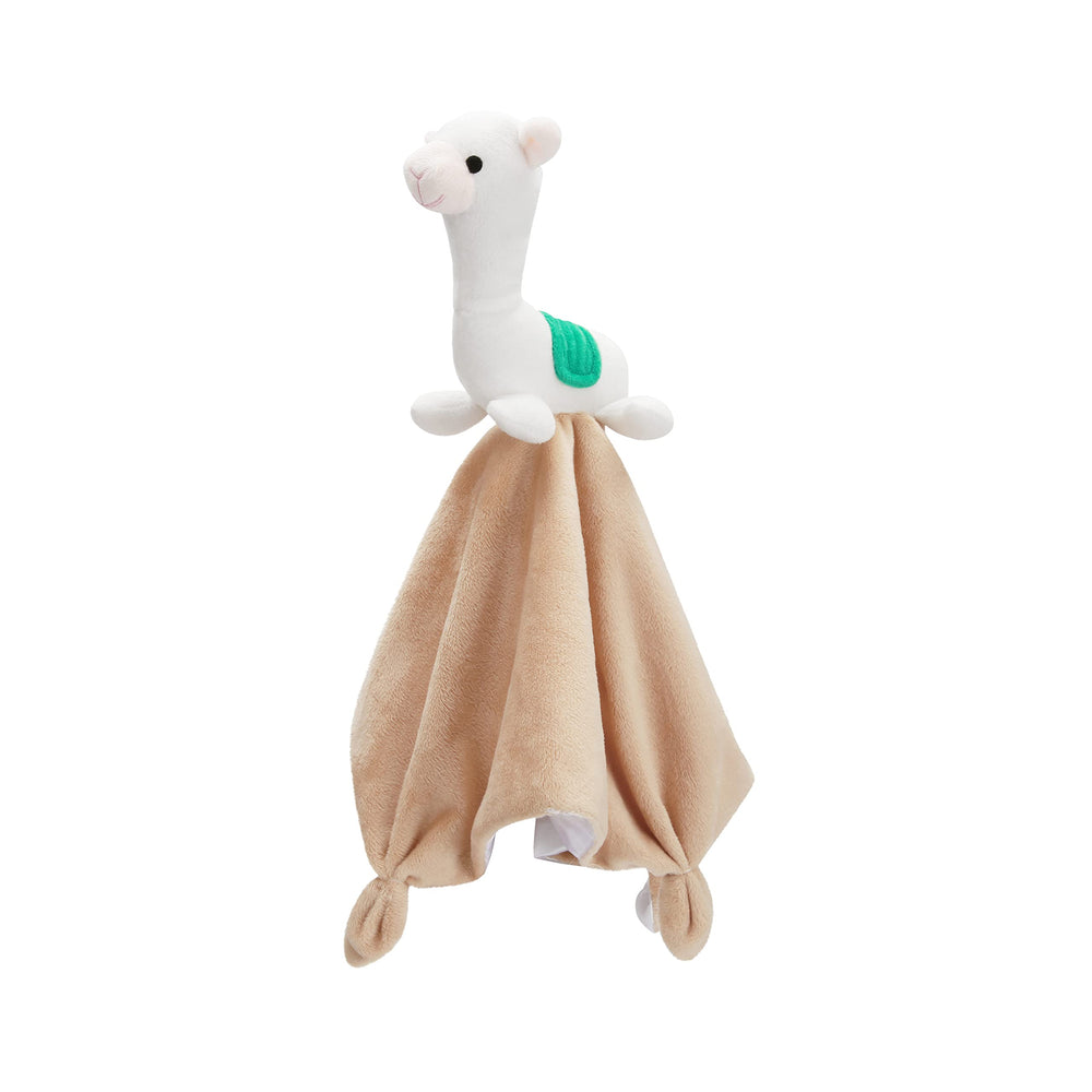 Pro Goleem llama security blanket front view for soothing babies