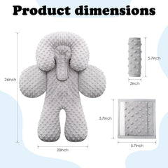 Pro Goleem minky dot side offers plush tactile feel for cozy snuggles