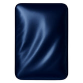 Pro Goleem satin bassinet sheet close-up texture showcases silky feel for baby's delicate hair