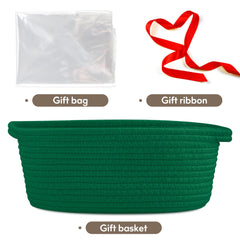 Pro Goleem small woven basket used for toy storage keeps play areas tidy.