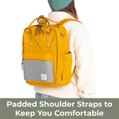 Product of the North Elkin waterproof removable changing pad enables quick diaper changes.