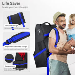 ProFaster blue interior padding protects car seats during transport