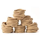 Prohouse 100pcs nylon headbands pack for versatile baby styling and DIY crafts.