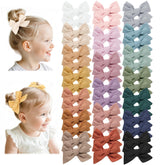 Prohouse 40pcs pack—a colorful bows set for everyday wear, secure all-day hold.