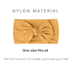 Prohouse headbands soft nylon close-up highlights gentle stretch and comfort
