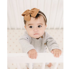 Prohouse no compression marks headbands protect delicate baby skin.