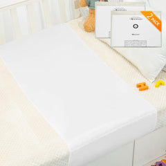 PROMEED 2-pack silk crib slip pack-shot emphasizing premium silk comfort for babies
