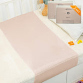 PROMEED silk crib sleeve on mattress showing snug fit and reduced friction for baby comfort