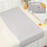 PROMEED silk bassinet sleeve closeup shows premium mulberry silk texture for gentle baby comfort.