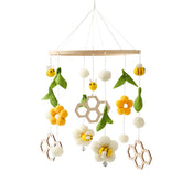 Promise Babe baby mobile arch hanging with high-contrast visuals to soothe.