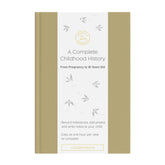 Promptly Journals baby book cover in sage green linen invites durable memory keeping.