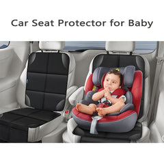 Psumuabrre car seat protector shows non-slip backing for secure placement.