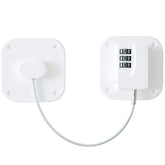 PTMYXIN A Pack Refrigerator Lock white front view—tool-free installation for safer cabinets