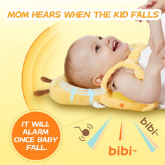 Pucmaoci baby head protector backpack ultra-light design reduces strain on tiny shoulders.