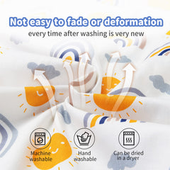 Pucmaoci cover is machine washable and dryer-safe for busy parents.