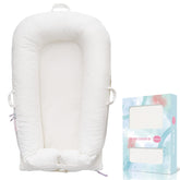 Pucmaoci corduroy cover for Dockatot Deluxe+ close-up fabric feels gentle on baby's skin.