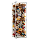 Puheca large stuffed-animal-storage-cage assembled for a tidy play area.