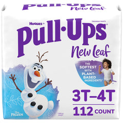 Pull-Ups New Leaf Disney Frozen packaging shows engaging characters for potty training.