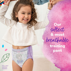 Pull-Ups New Leaf soft cottony texture close-up for gentle skin comfort.