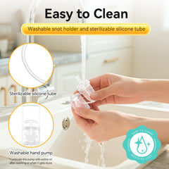 Pumpinose ultra-quiet suction image shows low-noise operation for daytime use.