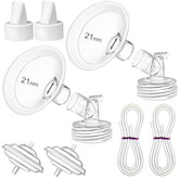 PumpMom 21mm flange set for Spectra pumps improves fit and comfort during pumping