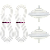 PumpMom-us backflow protector set for Spectra pumps promotes cleaner milk collection.