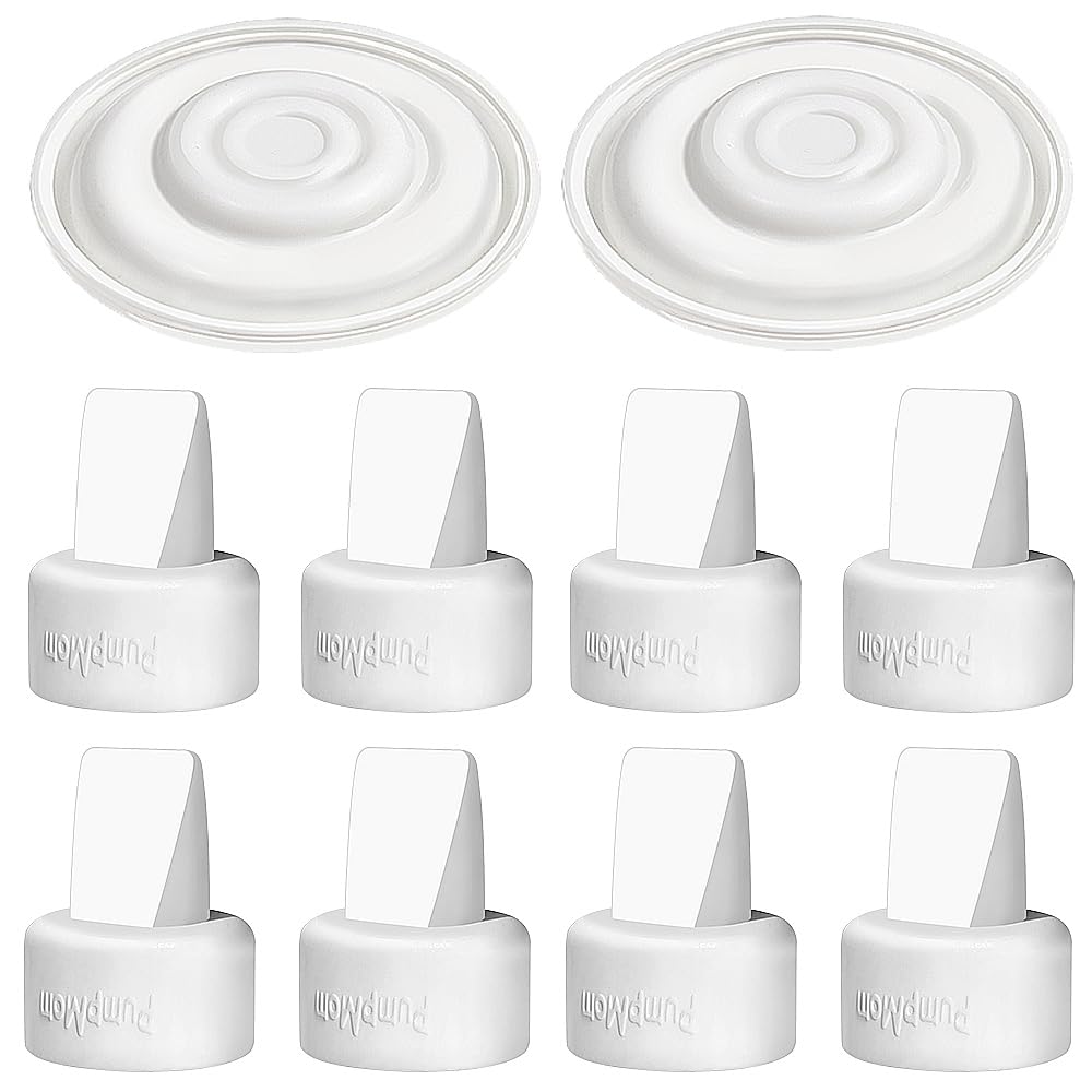 PUMPMOM-US duckbill valves 8-pack for reliable pumping and quick replacements.