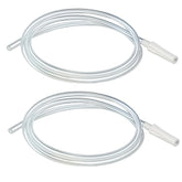 PUMPMOM-US replacement tubing for Spectra Gold Dual shows flexible silicone for dual pumping setups.