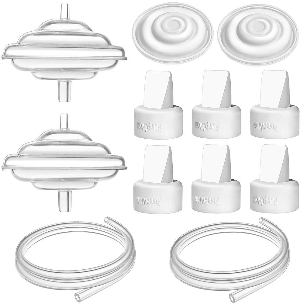 PumpMom-us Spectra duckbill valves kit for efficient milk expression and compatibility.